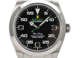 Rolex Air-King 116900 (2021) - Black dial 40 mm Steel case