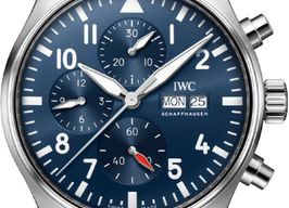 IWC Pilot Chronograph IW378004 (2025) - Blauw wijzerplaat 41mm Staal