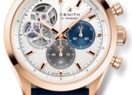 Zenith El Primero Chronomaster 18.3300.3604/69.C922 (2024) - Silver dial 40 mm Rose Gold case