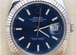 Rolex Datejust 41 126334 (Unknown (random serial)) - Blue dial 41 mm Steel case