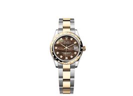 Rolex Datejust 31 278343RBR (2025) - Zwart wijzerplaat 31mm Goud/Staal