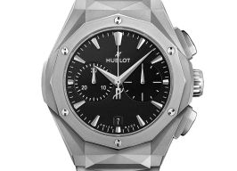 Hublot Classic Fusion Chronograph 549.NI.1270.NI.ORL23 (2024) - Zwart wijzerplaat 41mm Titanium