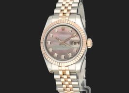 Rolex Lady-Datejust 179171 (2017) - Pearl dial 26 mm Gold/Steel case
