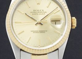 Rolex Datejust 36 16233 (1994) - Gold dial 36 mm Gold/Steel case