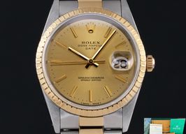 Rolex Oyster Perpetual Date 15223 (1991) - 34 mm Gold/Steel case