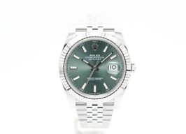 Rolex Datejust 41 126334 (2024) - Groen wijzerplaat 41mm Staal