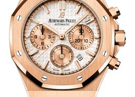 Audemars Piguet Royal Oak Chronograph 26315OR.OO.1256OR.01 (2025) - Silver dial 38 mm Rose Gold case