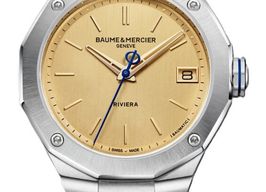 Baume & Mercier Riviera M0A10822 (2025) - Yellow dial 39 mm Steel case