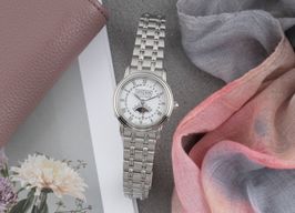 Blancpain Villeret 6595 (1990) - White dial 35 mm Yellow Gold case
