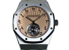 Audemars Piguet Royal Oak Tourbillon 26530TI.OO.1220TI.01 (2022) - Grey dial 41 mm Titanium case