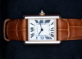 Cartier Tank Louis Cartier WGTA0010 (2026) - Silver dial 30 mm Rose Gold case