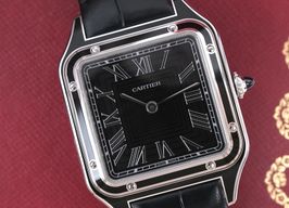 Cartier Santos Dumont WSSA0046 (2024) - Zwart wijzerplaat 44mm Staal