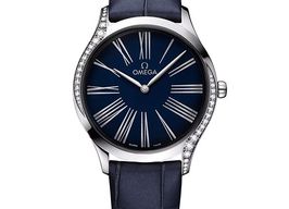 Omega De Ville Trésor 428.18.36.60.03.001 (2024) - Blauw wijzerplaat 36mm Staal