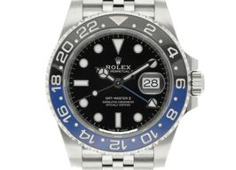 Rolex GMT-Master II 126710BLNR (2019) - Zwart wijzerplaat 40mm Staal