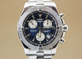 Breitling Colt Chronograph A73380 (2009) - Blue dial 41 mm Steel case