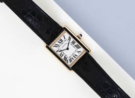 Cartier Tank Solo W5200002 (2013) - Zilver wijzerplaat 31mm Geelgoud