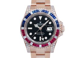 Rolex GMT-Master II 126755SARU (Unknown (random serial)) - 40 mm Rose Gold case