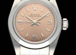 Rolex Oyster Perpetual 67180 (1997) - Pink dial 26 mm Steel case