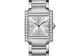 Cartier Tank Française W4TA0020 (2024) - Zilver wijzerplaat 26mm Staal