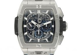 Hublot Spirit of Big Bang 642.NX.7170.RX (2022) - Transparant wijzerplaat 42mm Titanium