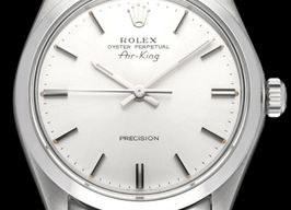 Rolex Air-King 5500 (1973) - Silver dial 34 mm Steel case
