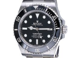 Rolex Submariner No Date 124060 (2022) - Black dial 41 mm Steel case