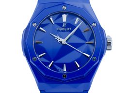 Hublot Classic Fusion 550.ES.5100.RX.ORL21 (2022) - Blauw wijzerplaat 40mm Keramiek