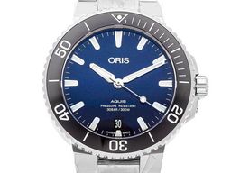 Oris Aquis Date 01 733 7732 4135-07 8 21 05PEB (2023) - Blue dial 40 mm Steel case