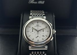 IWC Da Vinci Chronograph IW372802 (Unknown (random serial)) - White dial Steel case