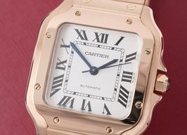Cartier Santos WGSA0031 (2025) - Silver dial 42 mm Rose Gold case