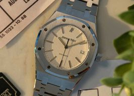 Audemars Piguet Royal Oak 14790ST (1996) - Wit wijzerplaat 36mm Staal