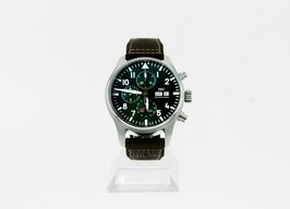IWC Pilot Chronograph IW378005 (2024) - Green dial 43 mm Steel case
