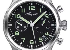 Breguet Type XX - XXI - XXII 2057ST/92/3WU (2025) - Black dial 43 mm