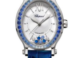 Chopard Happy Sport 275362-1003 (2022) - Zilver wijzerplaat 29mm Witgoud