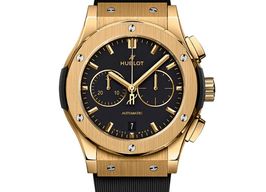 Hublot Classic Fusion Chronograph 541.VX.1130.RX (2025) - Black dial 42 mm Yellow Gold case