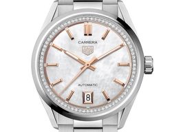 TAG Heuer Carrera WBN231C.BA0001 (2024) - Pearl dial 36 mm Steel case