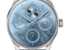 IWC Portuguese Perpetual Calendar IW503703 (2026) - Blue dial 44 mm White Gold case