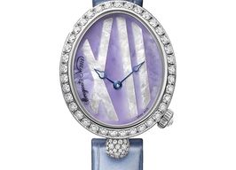 Breguet Reine de Naples 9818BB/5V/922/DD0D (2025) - Pearl dial 33 mm White Gold case