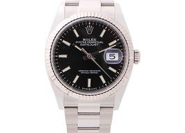 Rolex Datejust 36 126234 (2025) - Black dial 36 mm Steel case