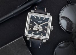 Union Glashütte Unknown 26-32-09-05-10 (Onbekend (willekeurig serienummer)) - Zwart wijzerplaat 40mm Staal