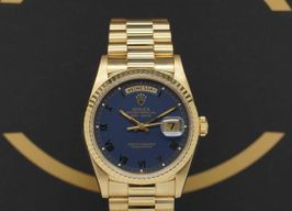 Rolex Day-Date 36 18238 (1993) - Blue dial 36 mm Yellow Gold case
