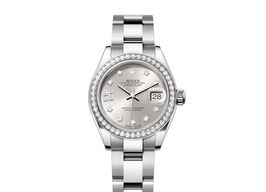 Rolex Lady-Datejust 279384RBR-0022 (2024) - Silver dial 28 mm Steel case
