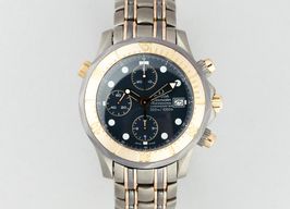 Omega Seamaster Diver 300 M 2296.80.00 (1995) - Blauw wijzerplaat 42mm Titanium