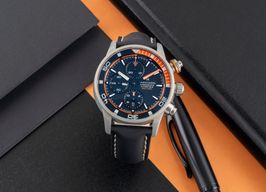 Maurice Lacroix Pontos S Extreme PT6028-ALB01-331 (Onbekend (willekeurig serienummer)) - Zwart wijzerplaat 44mm Titanium