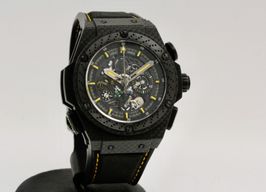 Hublot King Power 719.QM.1729.NR.AES10 (Onbekend (willekeurig serienummer)) - Zwart wijzerplaat 48mm Carbon