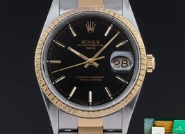 Rolex Oyster Perpetual Date 15203 (1990) - 34 mm Gold/Steel case