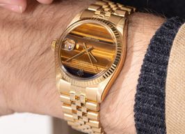 Rolex Datejust 1601 (1978) - Brons wijzerplaat 36mm Geelgoud