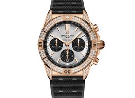 Breitling Chronomat 42 RB0134721G1S2 (2025) - Silver dial 42 mm Red Gold case