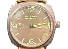 Panerai Radiomir 3 Days 47mm PAM00504 (2014) - Brown dial 47 mm Ceramic case