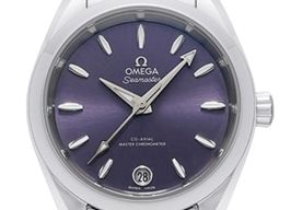 Omega Seamaster Aqua Terra 220.10.34.20.10.002 (2025) - Purple dial 34 mm Steel case